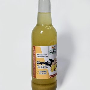 Jus de Gingembre 100% Naturel