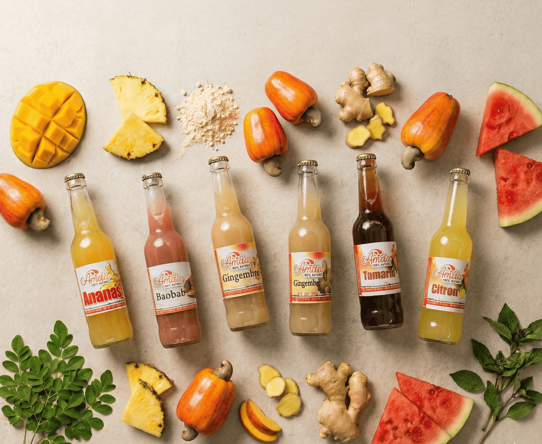 Jus naturels fruits locaux Benin